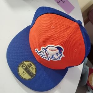 NY METS Mr. MET performance fitted